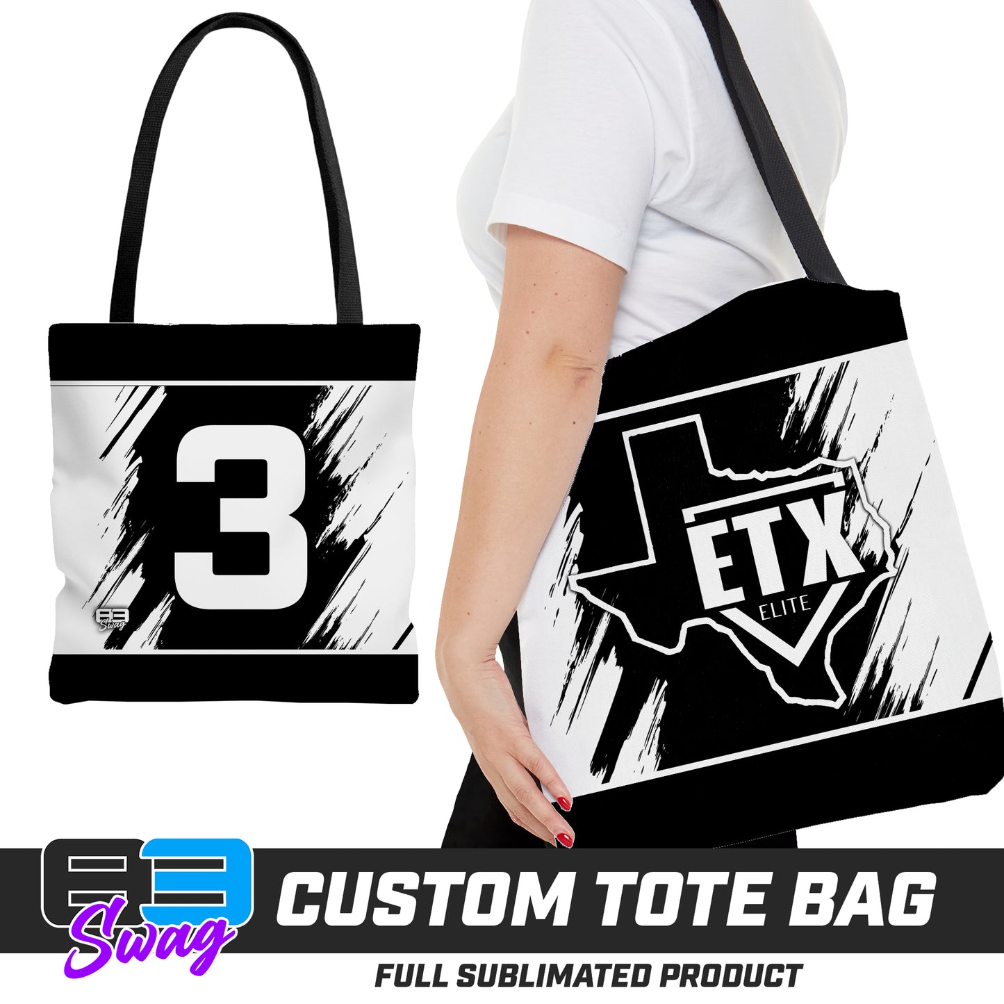 Large Tote Bag - ETX Elite Softball