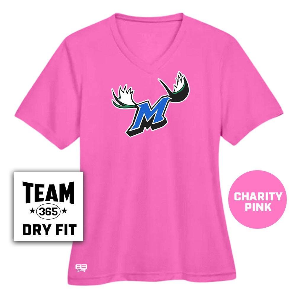 Performance Women's Shirt - Connecticut Moose Baseball V2
