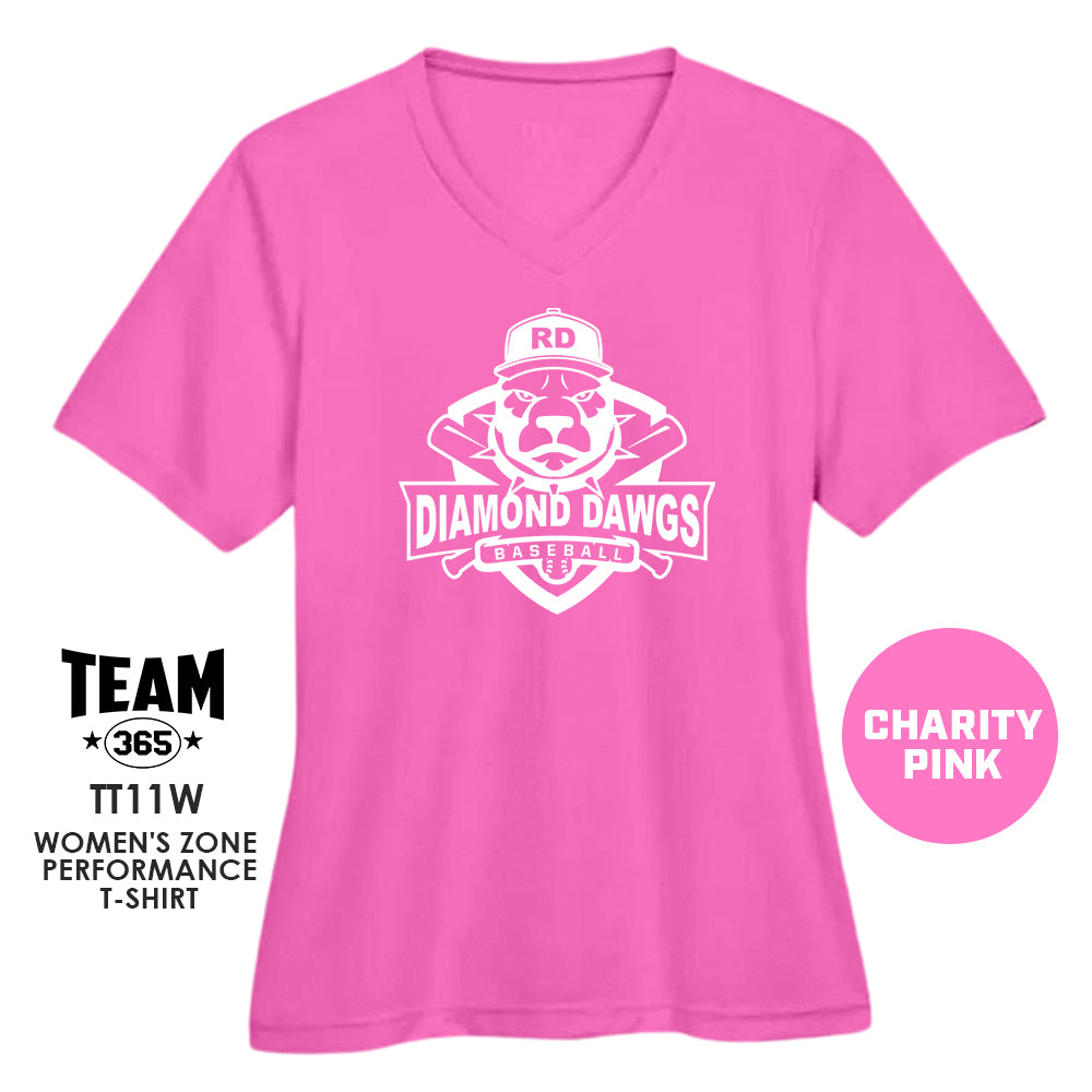 Diamond Dawgs 2024 Edition - CHARITY PINK - Cool & Dry Performance Women's Shirt
