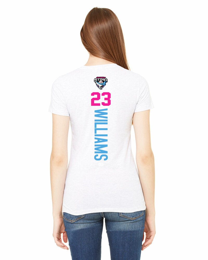 Bella + Canvas 6004 Women's The Favorite T-Shirt - Southwest Sting Baseball