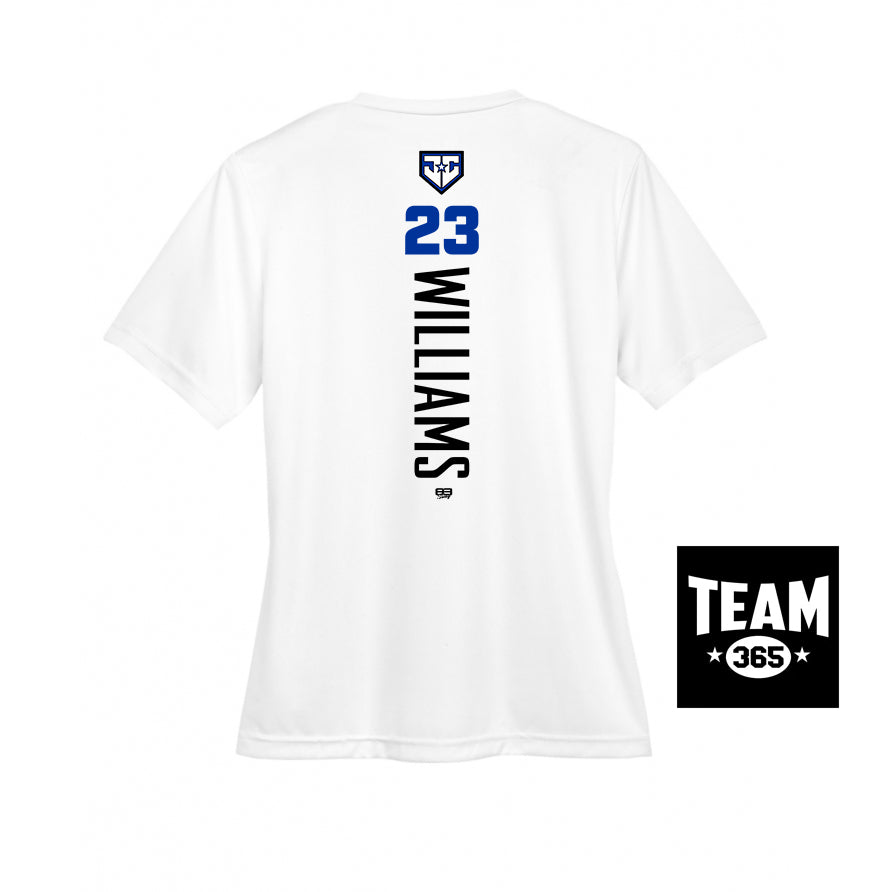 Team 365 TT11W Women's Zone Performance T-Shirt - JCB Diamond Kings Baseball