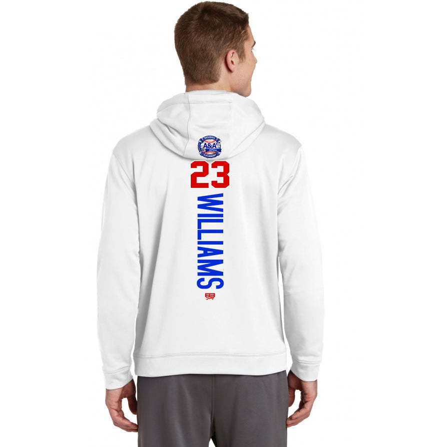 Sport-Tek Sport-Wick Fleece Hooded Pullover F244 - A&A Baseball Elite