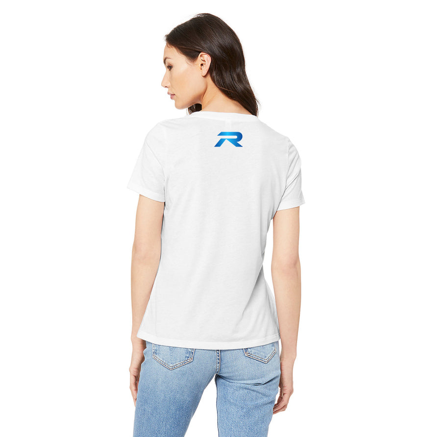 Bella + Canvas 6415 Ladies' Relaxed Triblend V-Neck T-Shirt - R Software & Consulting