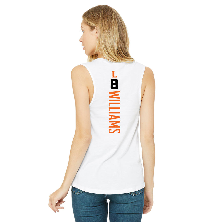 Bella + Canvas B6003 Women's Jersey Muscle Tank - Longwood Wrestling