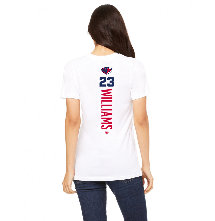 Bella + Canvas B6400 Women's Relaxed Jersey Short-Sleeve T-Shirt - Pasco Stingers Baseball
