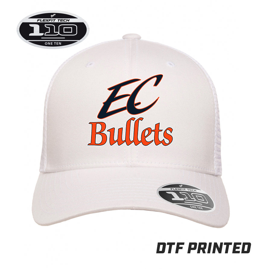 Flexfit 110M Adult 110reg Mesh Cap DTF PRINTED - EC Bullets Softball