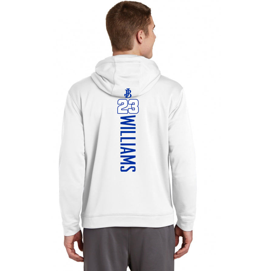 Sport-Tek Sport-Wick Fleece Hooded Pullover - Jax Beach Baseball