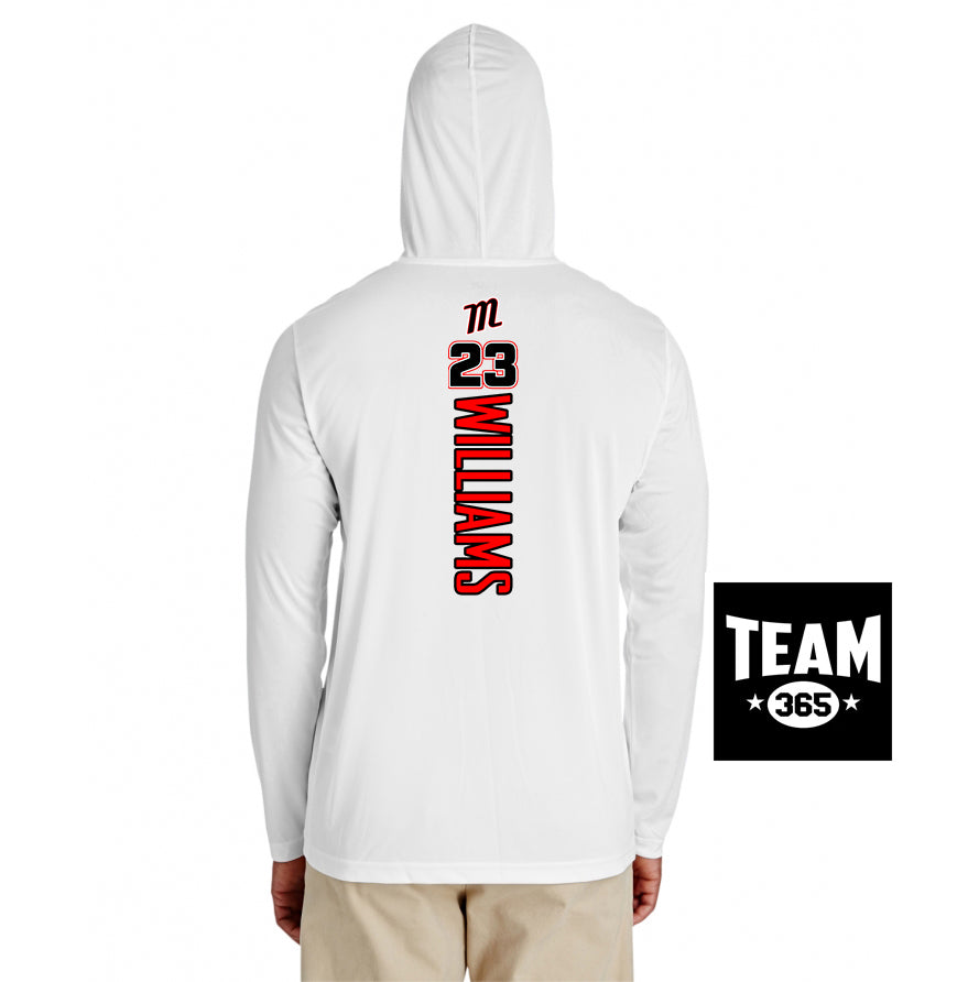 Team 365 Youth & Men's Zone Performance Hoodie - SYA Mets "M" Logo