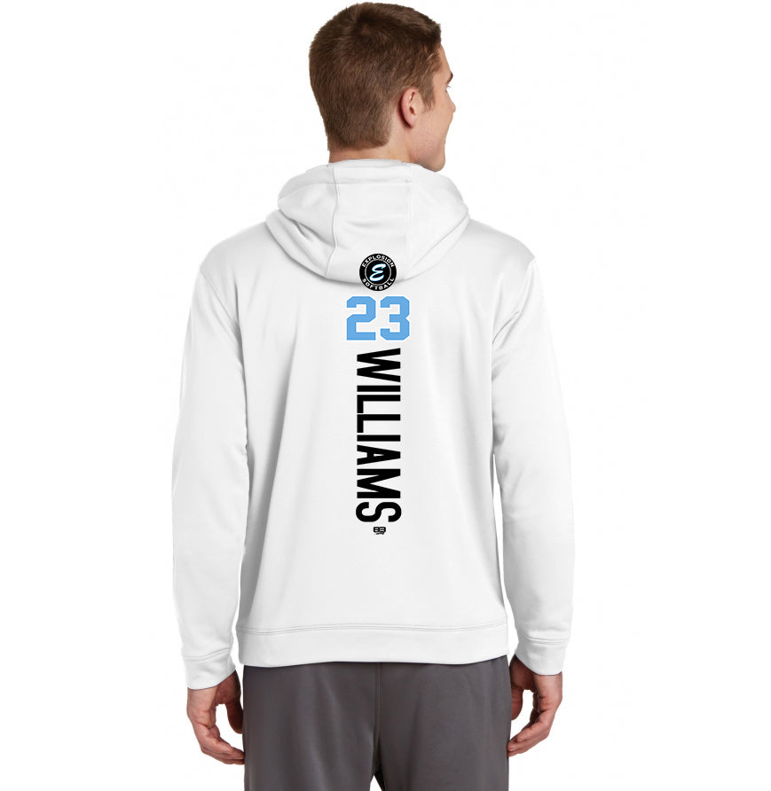 Sport-Tek Sport-Wick Fleece Hooded Pullover F244 - Explosion Softball