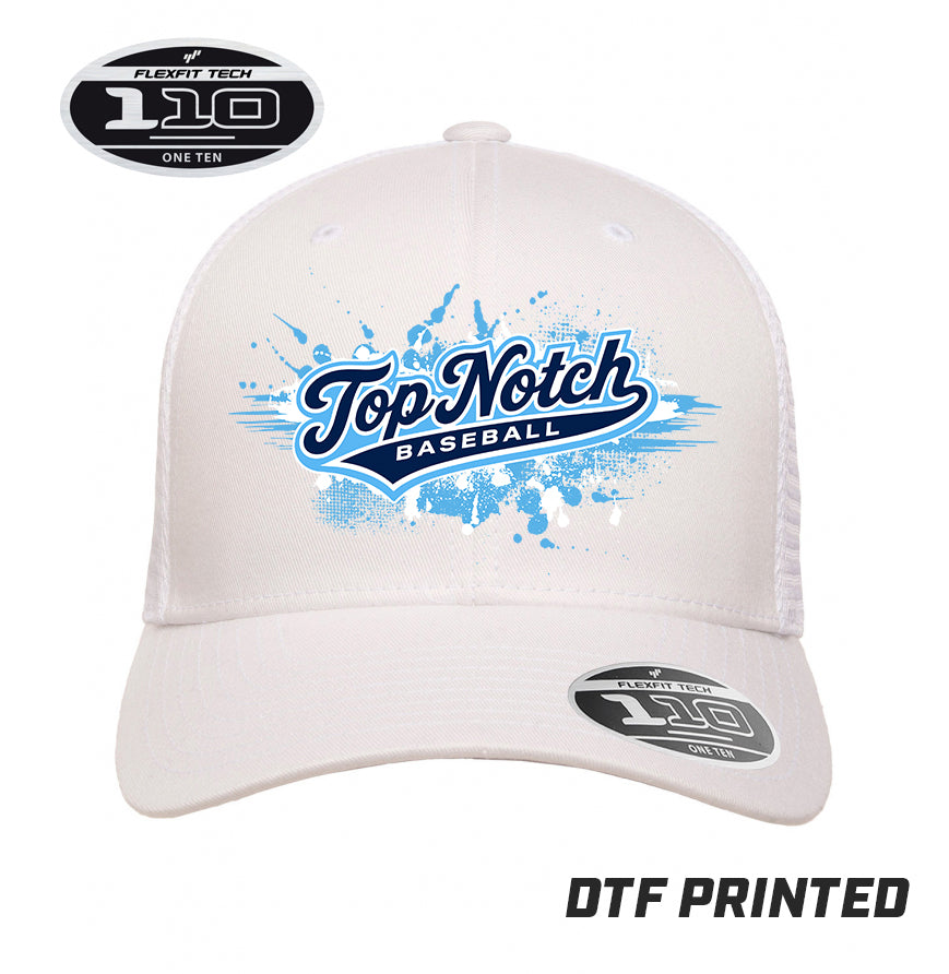 Flexfit 110M Adult 110reg Mesh Cap DTF PRINTED - Top Notch Baseball