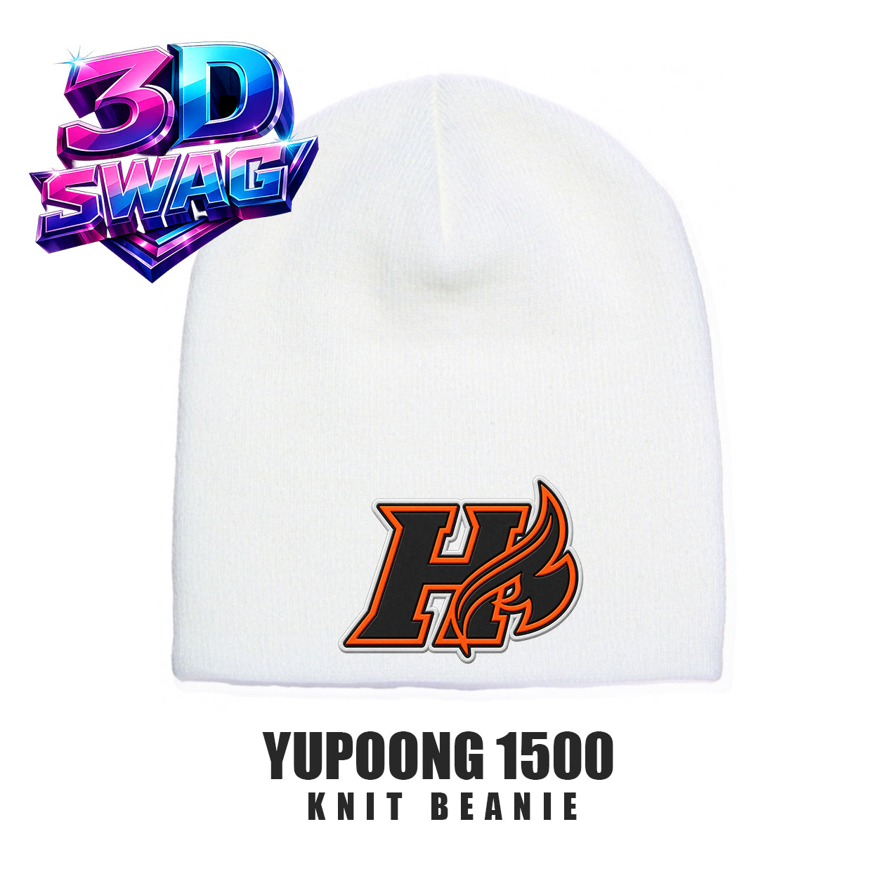 Harrisburg Heat Softball - Yupoong 1500 Adult Knit Beanie