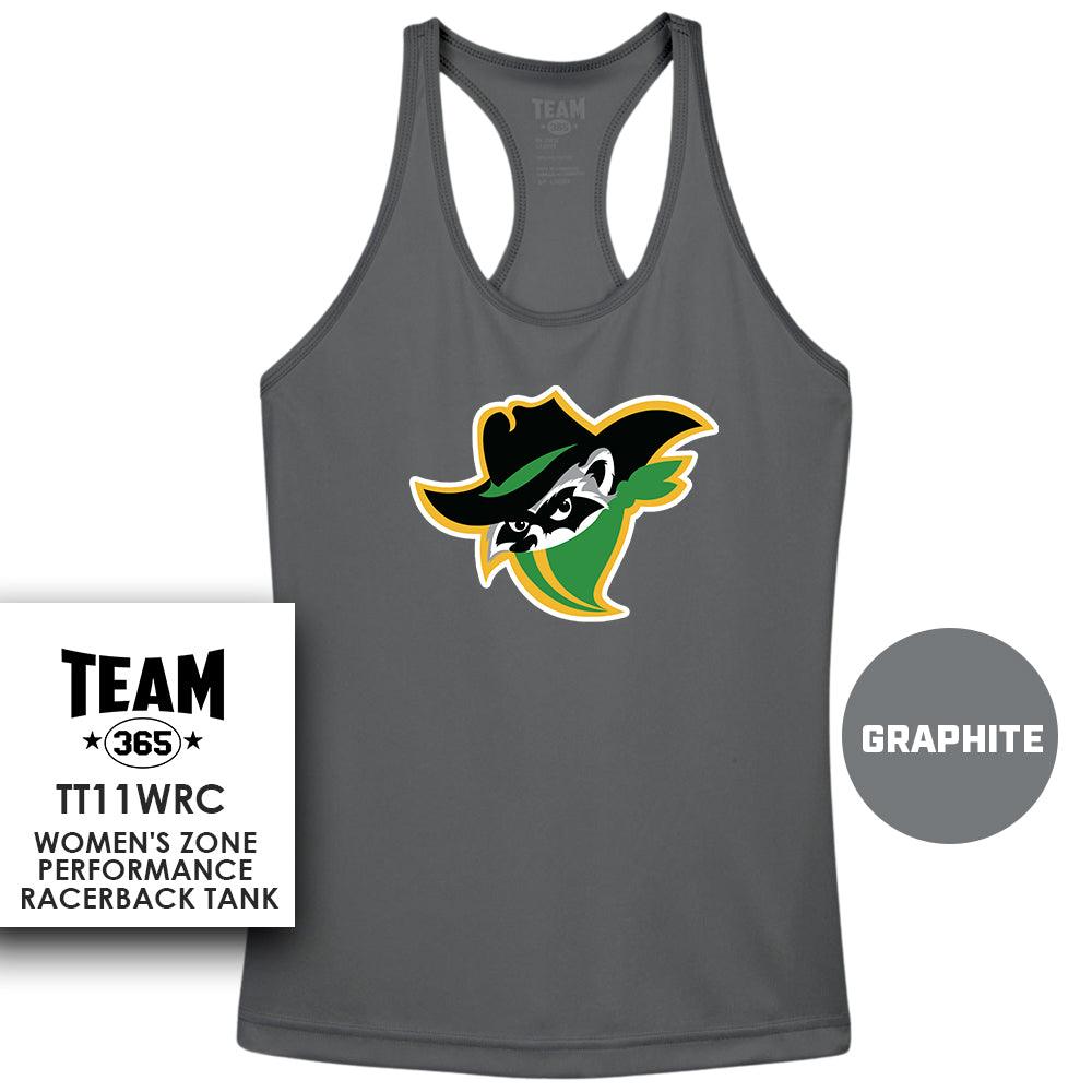 Bandits Baseball 2024 Edition - Performance Women’s Racerback T - MULTIPLE COLORS AVAILABLE - 83Swag