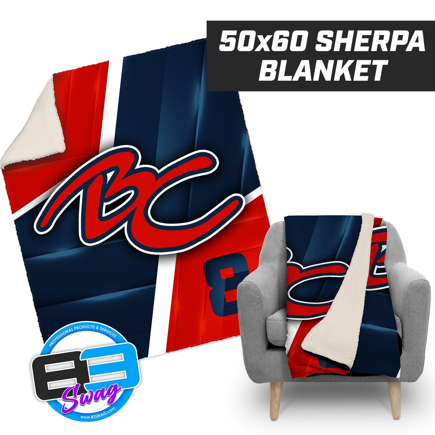 Batcats - 50”x60” Plush Sherpa Blanket - 83Swag