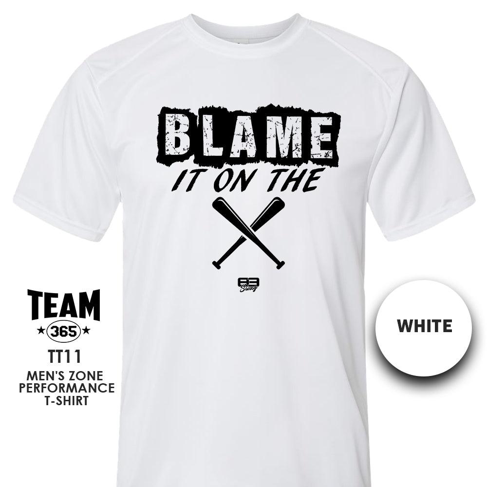 BLAME IT ON THE BAT - Novelty Men's Zone Performance T-Shirt - 83Swag