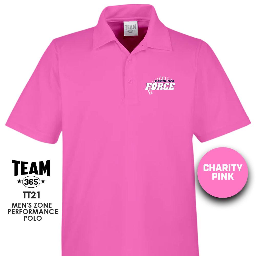 Carolina Force Softball V3 - Men's Command Snag Protection Polo - MULTIPLE COLORS - 83Swag