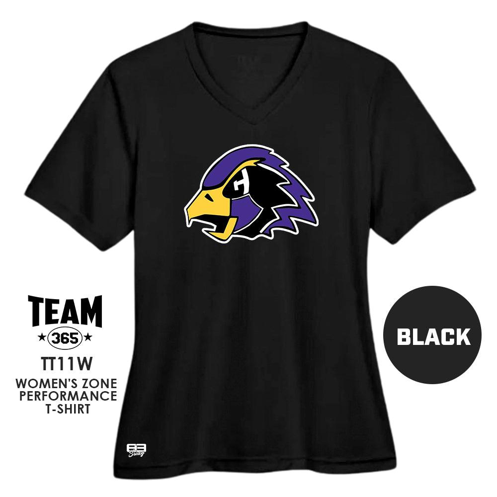 Chaska Hawks Baseball V2 - Cool & Dry Performance Women's Shirt - MULTIPLE COLORS AVAILABLE - 83Swag
