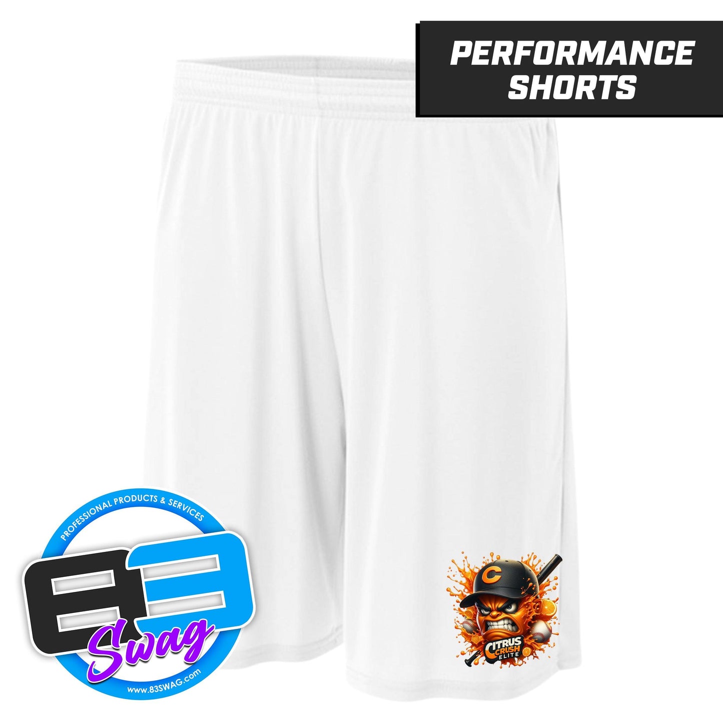 Citrus Crush Elite Inc - Youth & Adult Zone Performance Shorts - 83Swag