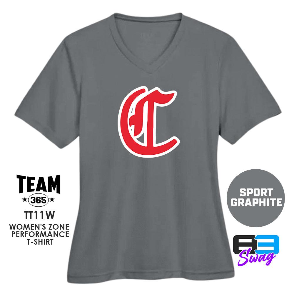 Colleyville Stars Baseball '24 Edition - LOGO 2 - Cool & Dry Performance Women's Shirt - 83Swag