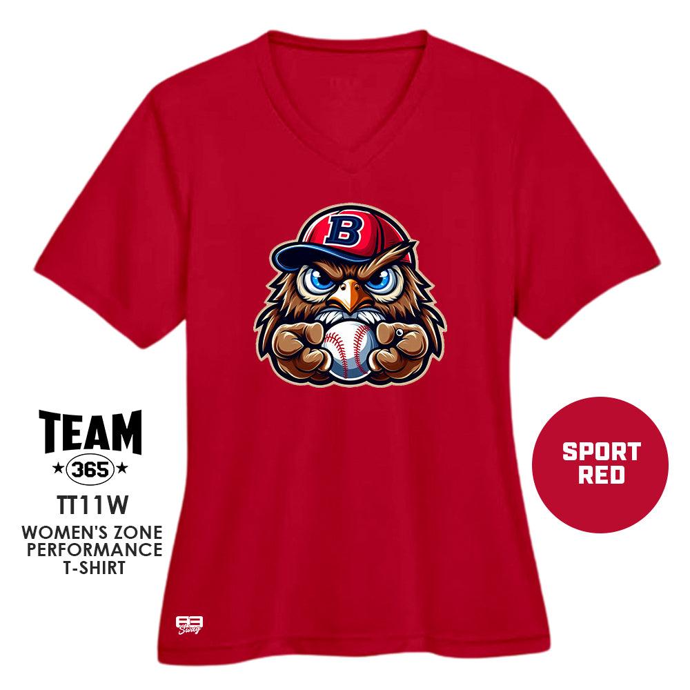 Cool & Dry Performance Women's Shirt - MULTIPLE COLORS AVAILABLE - Bay Area Barnstormers - 83Swag