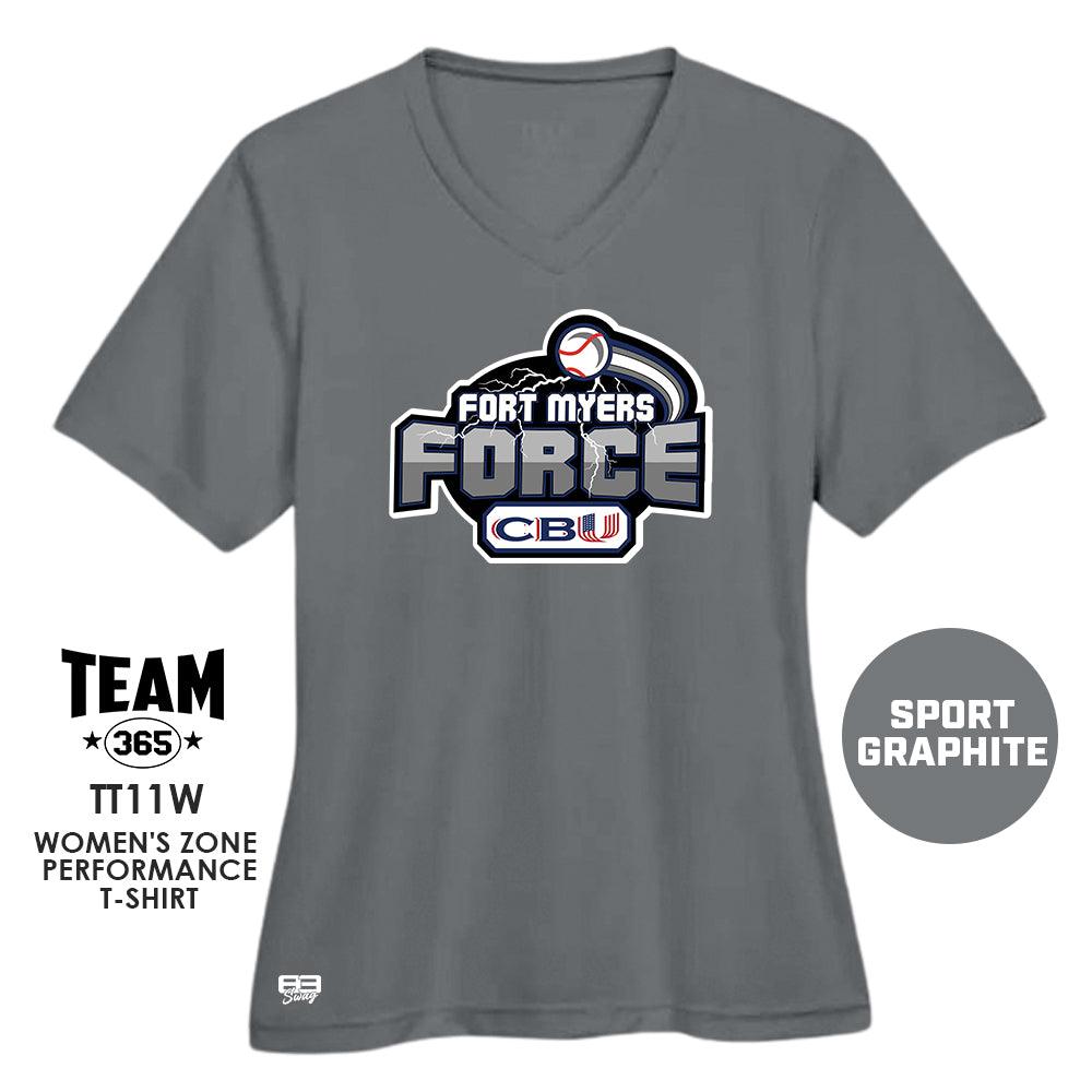 Cool & Dry Performance Women's Shirt - MULTIPLE COLORS AVAILABLE - CBU Fort Myers Force - 83Swag