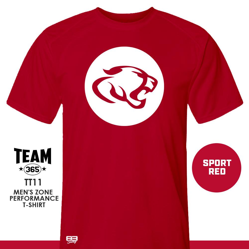 Crew - Performance T-Shirt - MULTIPLE COLORS AVAILABLE - Crosby Cougars V1 - 83Swag