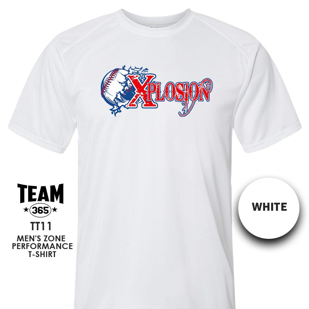 Crew - Performance T-Shirt - MULTIPLE COLORS AVAILABLE - Xplosion Baseball - 83Swag