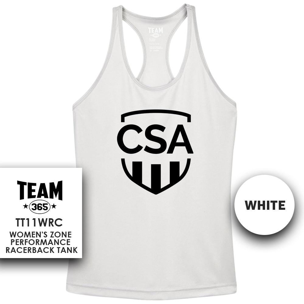 CSA Sports - Performance Women’s Racerback T - MULTIPLE COLORS AVAILABLE - 83Swag