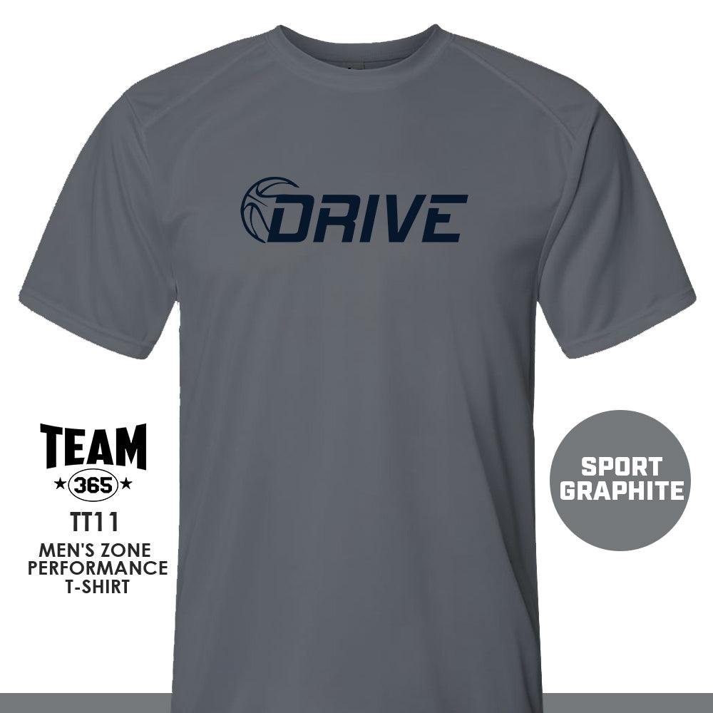 Drive Basketball - Crew - Performance T-Shirt - MULTIPLE COLORS AVAILABLE - 83Swag