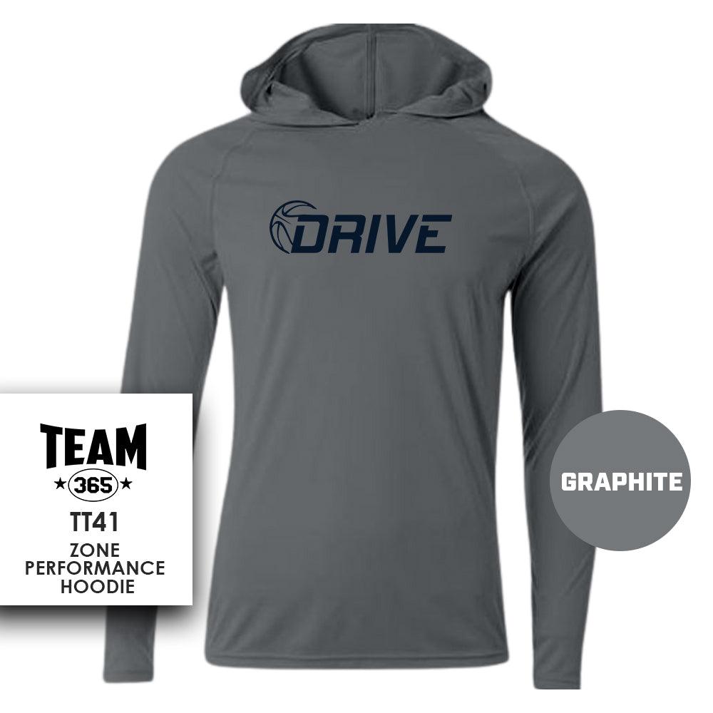 Drive Basketball - Lightweight Performance Hoodie - MULTIPLE COLORS - 83Swag