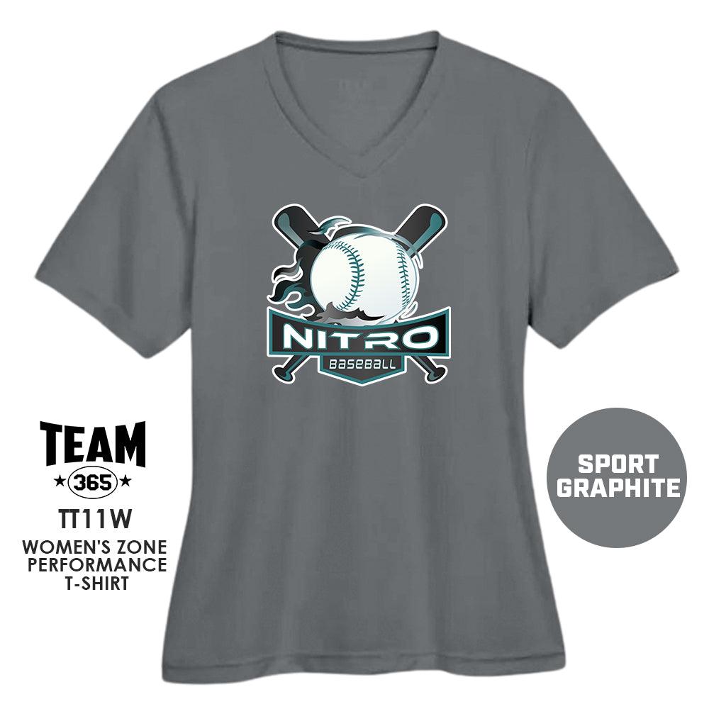 East TN Nitro Baseball 2024 Edition - Cool & Dry Performance Women's Shirt - MULTIPLE COLORS AVAILABLE - 83Swag
