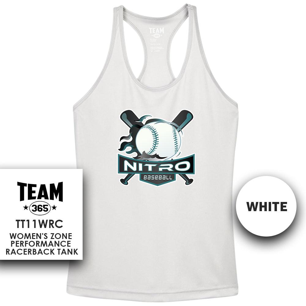 East TN Nitro Baseball 2024 Edition - Performance Women’s Racerback T - MULTIPLE COLORS AVAILABLE - 83Swag