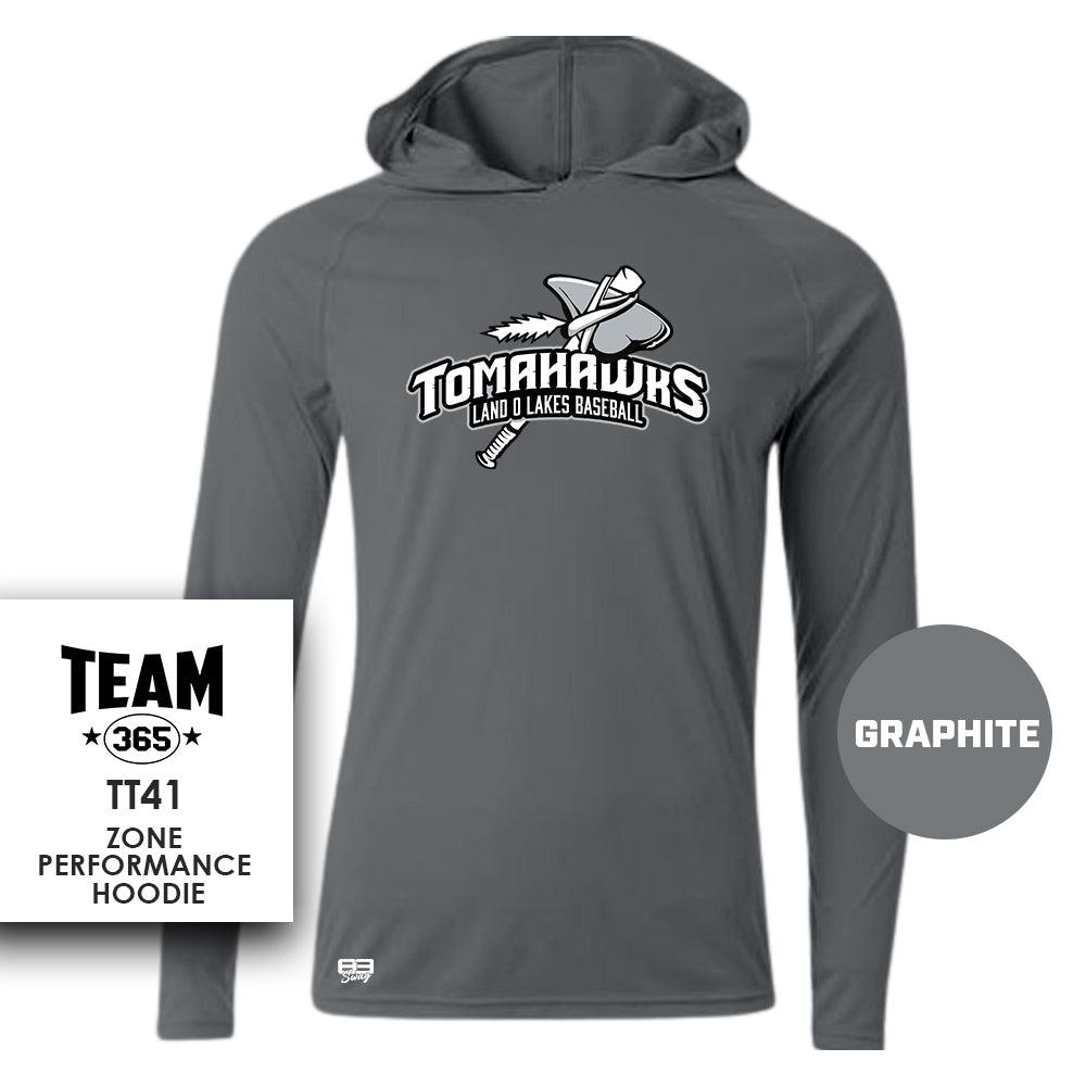 Land O Lakes Tomahawks V3 - Lightweight Performance Hoodie - MULTIPLE COLORS - 83Swag