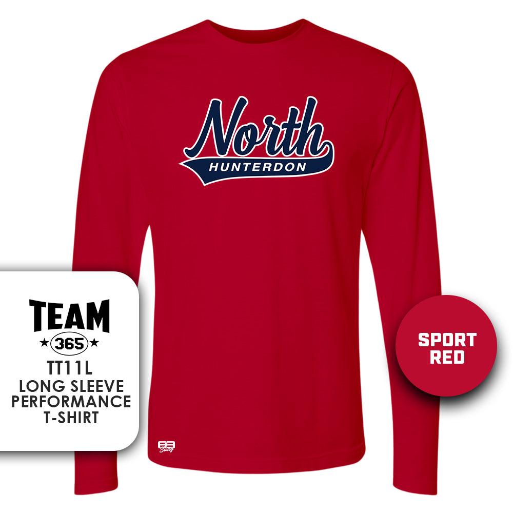 Lightweight Performance Long Sleeve - MULTIPLE COLORS - North Hunterdon Baseball 2 - 83Swag