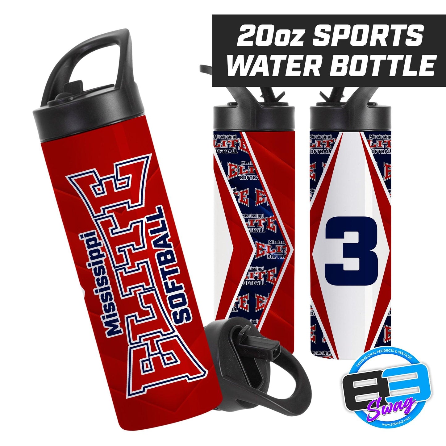 Mississippi Elite 2k12 Softball - 20oz Sports Tumbler - 83Swag