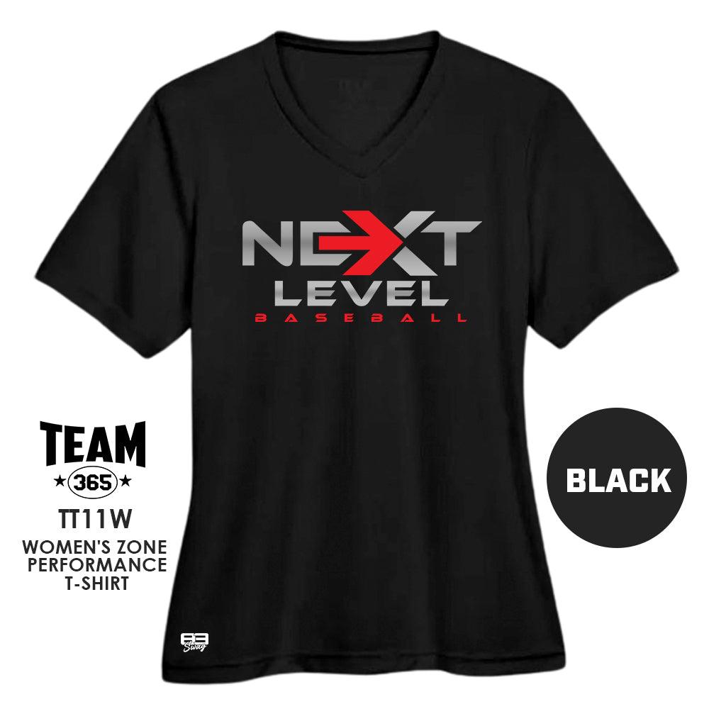 Next Level Baseball V1 - Cool & Dry Performance Women's Shirt - MULTIPLE COLORS AVAILABLE - 83Swag