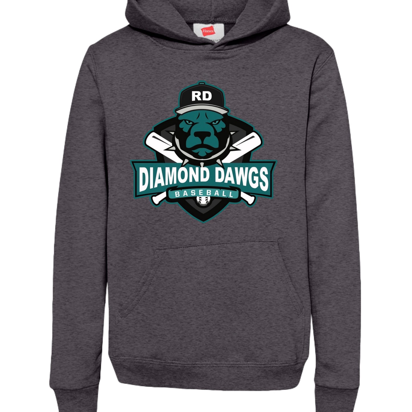 Charcoal Heather - FRONT