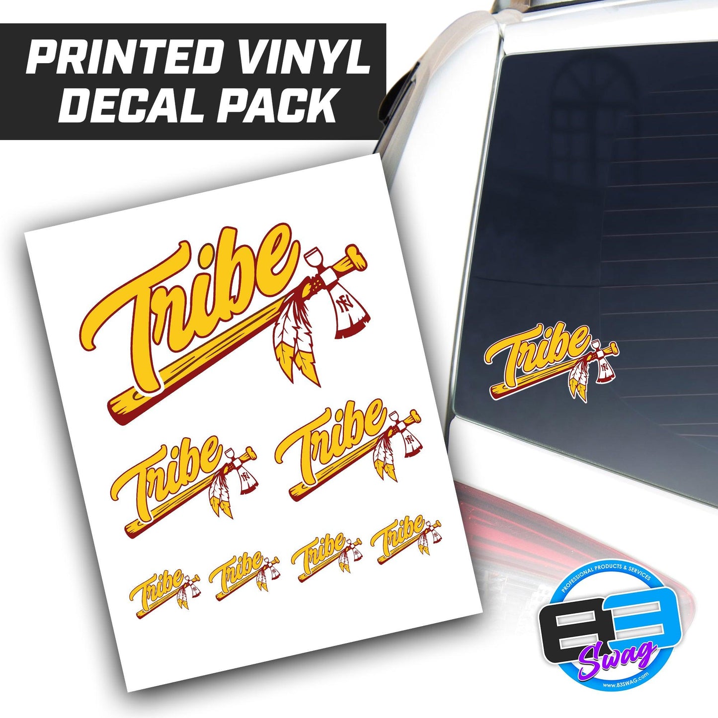 North Florida Tribe - Logo Vinyl Decal Pack - 83Swag