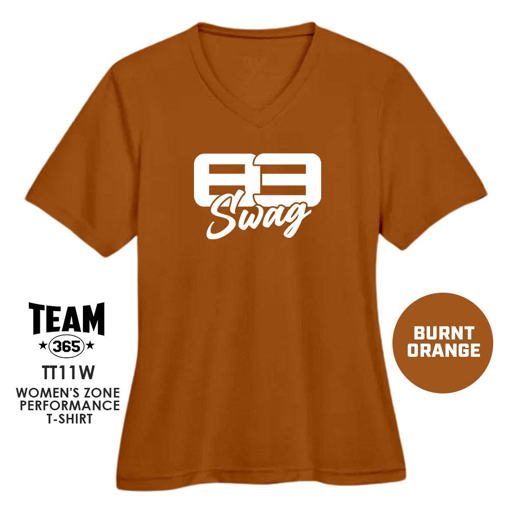 OFFICIAL 83 SWAG - Novelty Women's Zone Performance T-Shirt - 83Swag