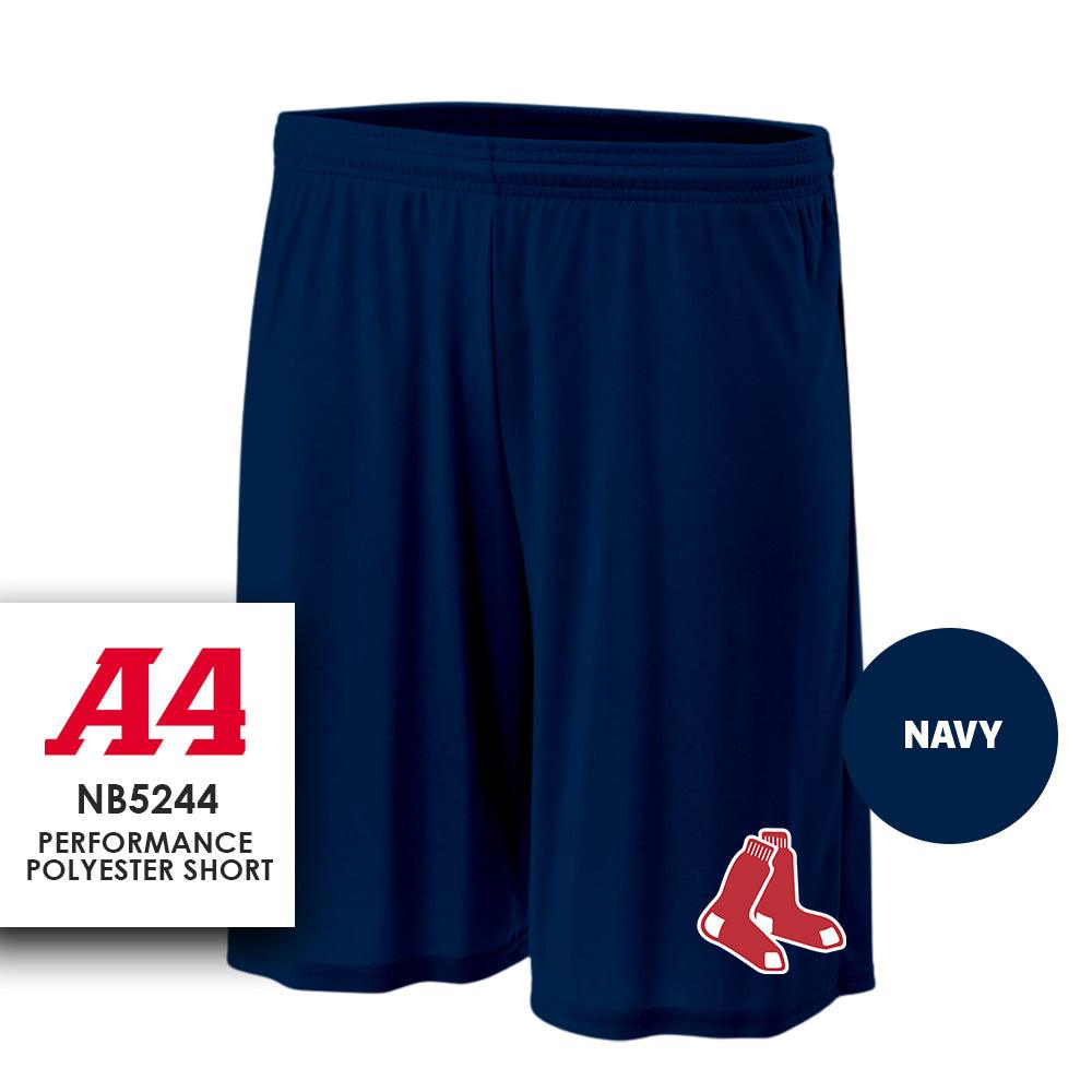 Performance Shorts - Red Sox Baseball - Wichita V2 - 83Swag