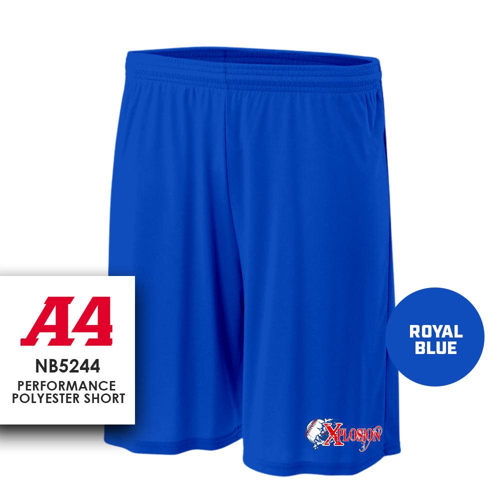 Performance Shorts - Xplosion Baseball - 83Swag