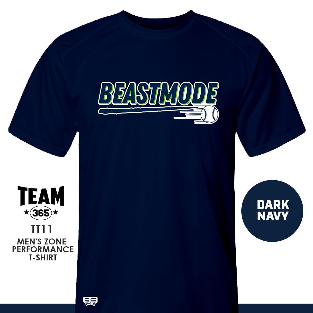 Performance T-Shirt - MULTIPLE COLORS AVAILABLE - Arkansas Beastmode Baseball - 83Swag