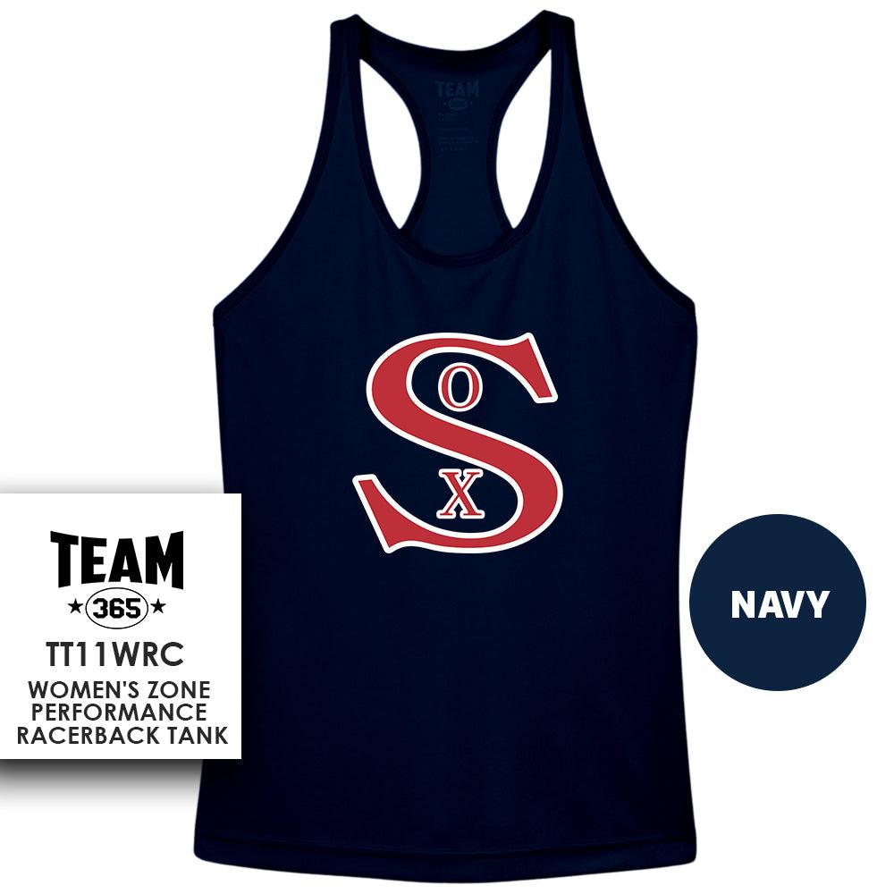 Performance Women’s Racerback T - MULTIPLE COLORS AVAILABLE - Red Sox Baseball - Wichita - 83Swag