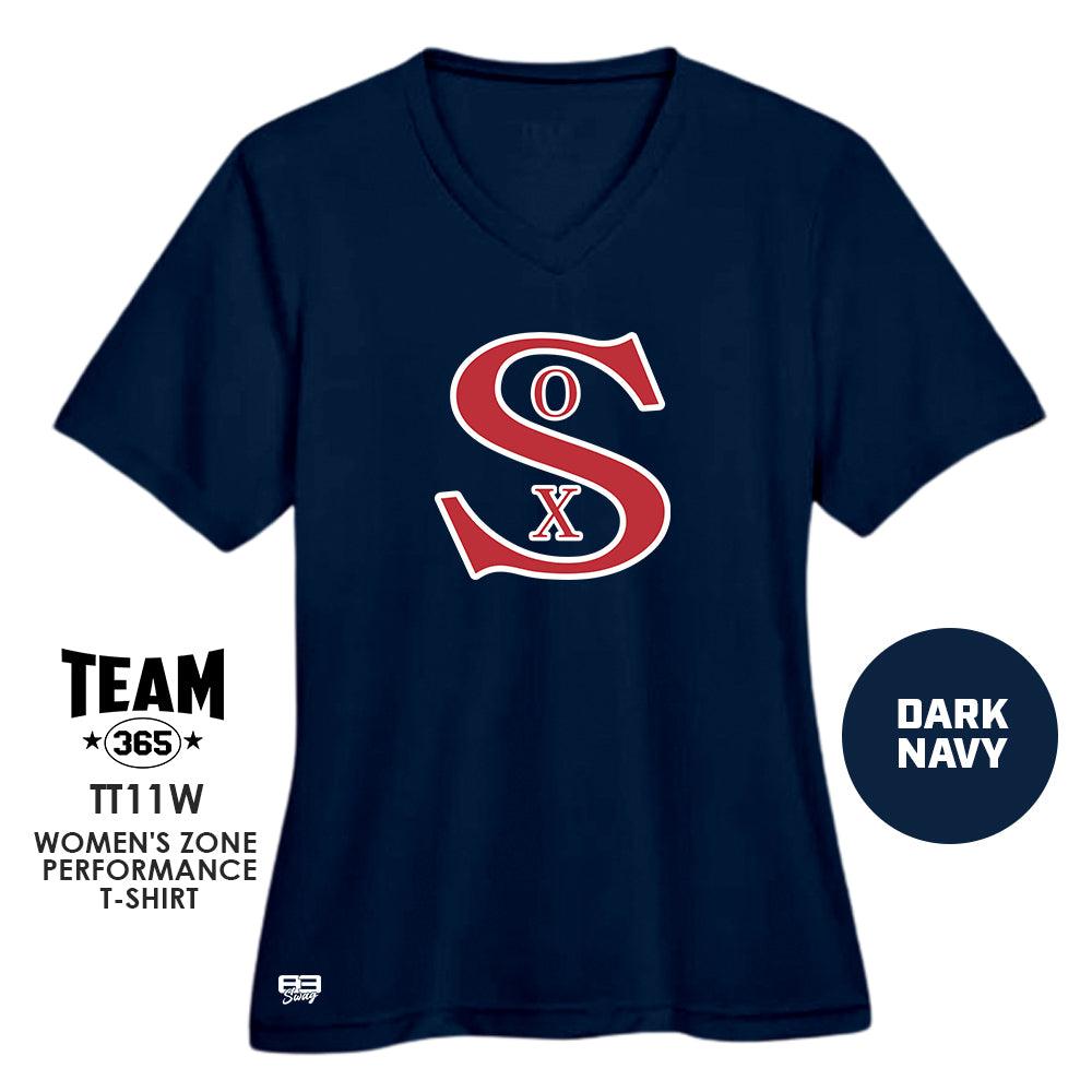Performance Women's Shirt - MULTIPLE COLORS AVAILABLE - Red Sox Baseball - Wichita - 83Swag