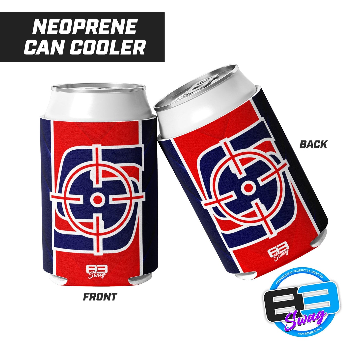 SJ Snipers Baseball - Can Cooler - 83Swag