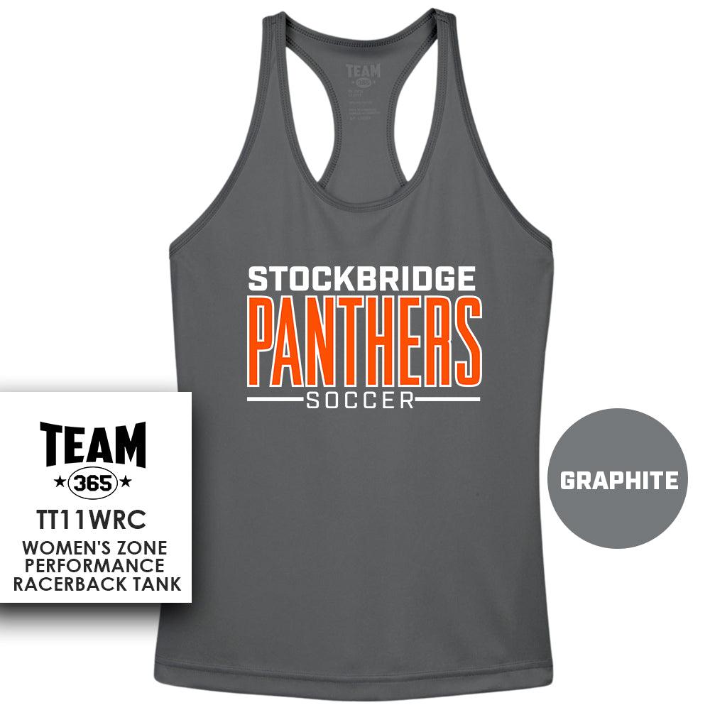 Stockbridge Soccer V5 - Performance Women’s Racerback T - MULTIPLE COLORS AVAILABLE - 83Swag