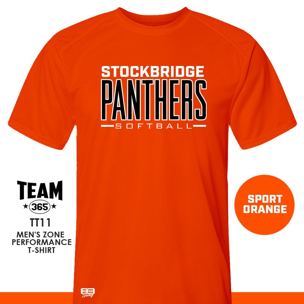 Stockbridge Softball V1 - Crew - Performance T-Shirt - MULTIPLE COLORS AVAILABLE - 83Swag