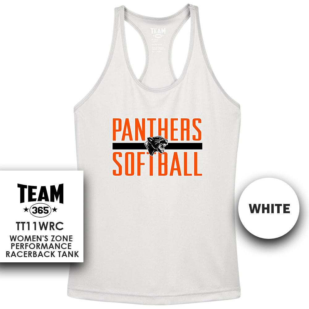 Stockbridge Softball V2 - Performance Women’s Racerback T - MULTIPLE COLORS AVAILABLE - 83Swag