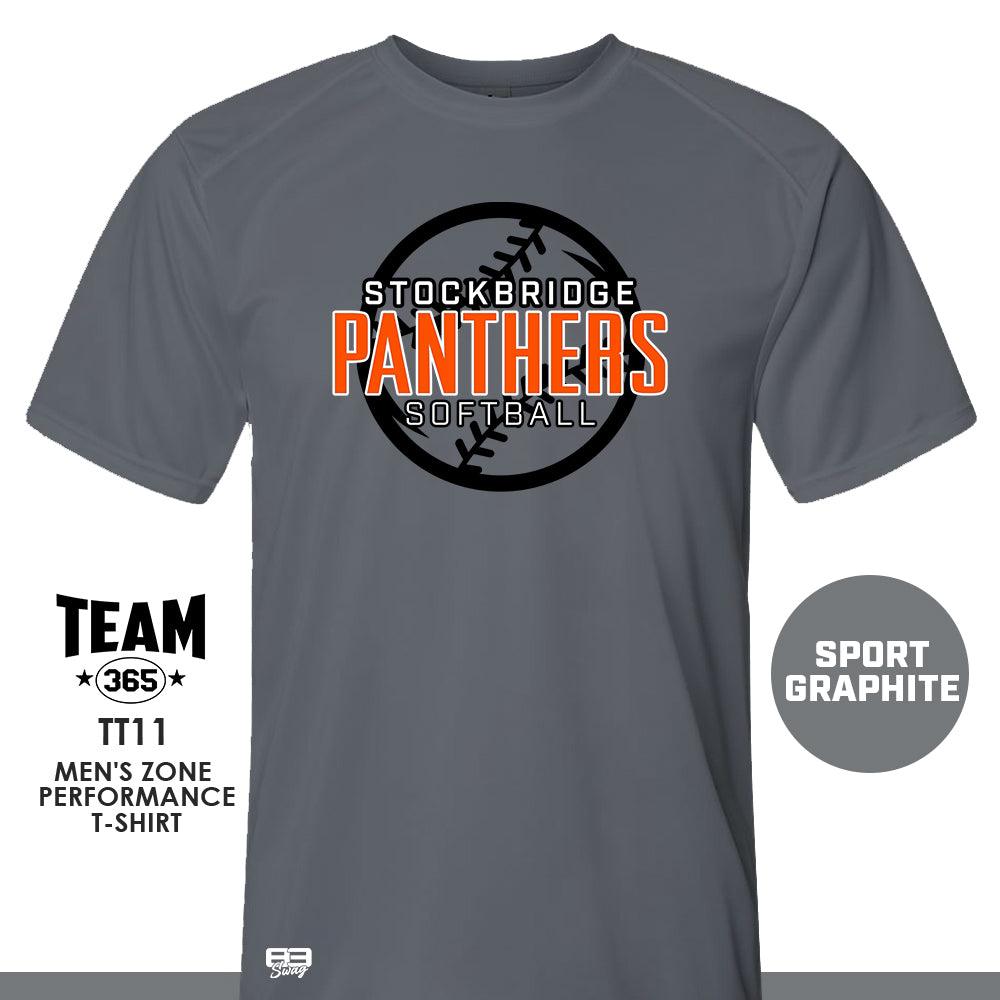 Stockbridge Softball V4 - Crew - Performance T-Shirt - MULTIPLE COLORS AVAILABLE - 83Swag