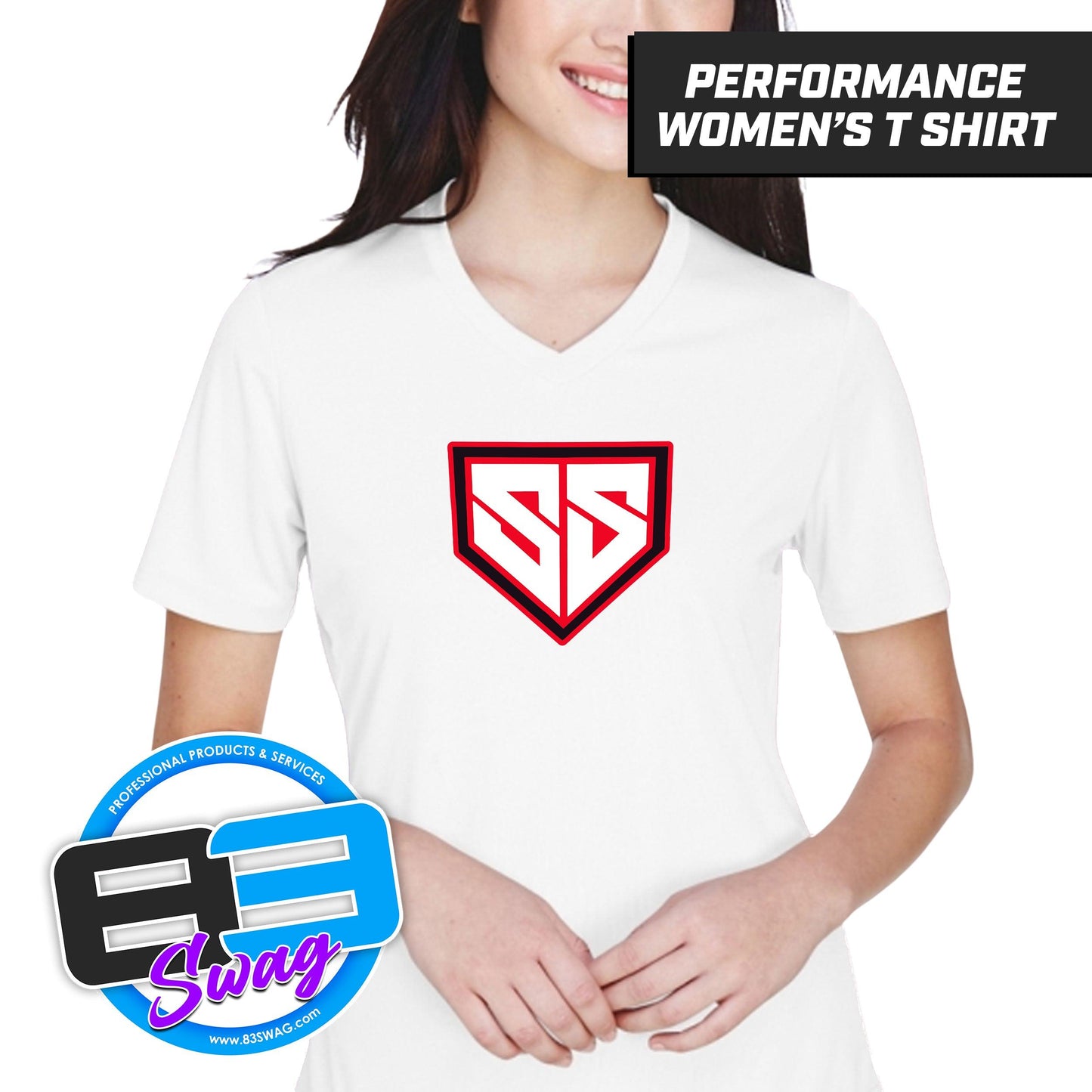 Stokes Stars - LOGO 2 - Cool & Dry Performance Women's Shirt - 83Swag