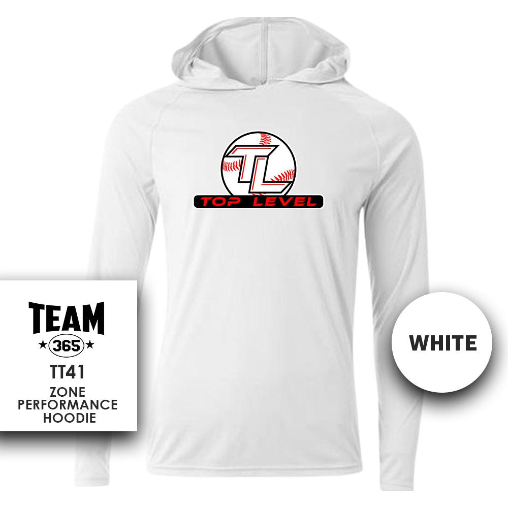 Top Level Baseball V1 - Lightweight Performance Hoodie - MULTIPLE COLORS - 83Swag